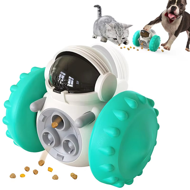 Tumbler treat toy: IQ training, slow feeding for all dogs and cats