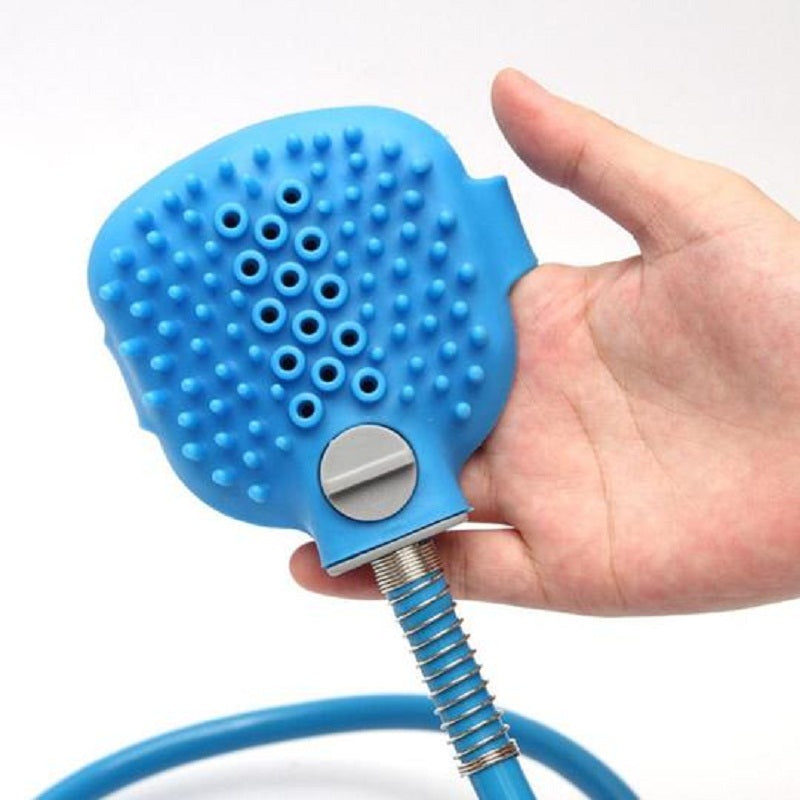 AquaClean Deluxe Pet Bath Massager & Scrubber | 2-in-1 Dog & Cat Grooming Tool for Stress-Free, Deep Cleaning & Relaxation