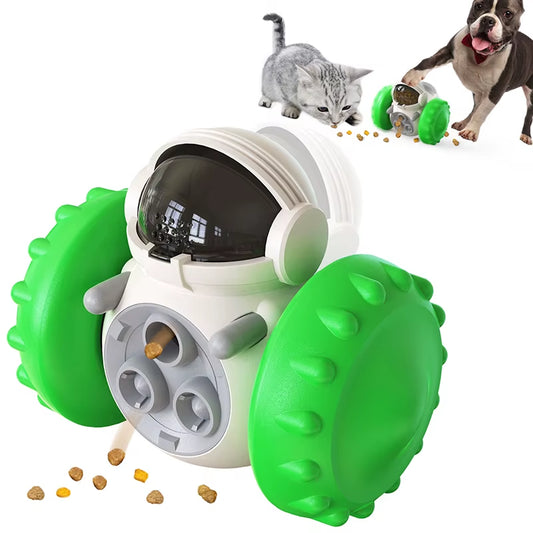 Tumbler treat toy: IQ training, slow feeding for all dogs and cats