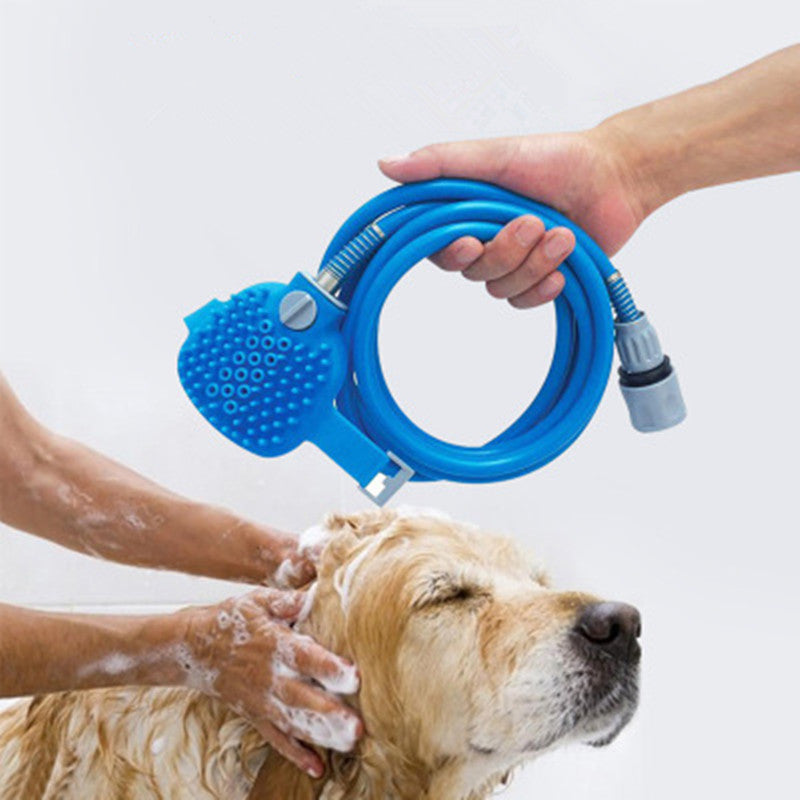 AquaClean Deluxe Pet Bath Massager & Scrubber | 2-in-1 Dog & Cat Grooming Tool for Stress-Free, Deep Cleaning & Relaxation