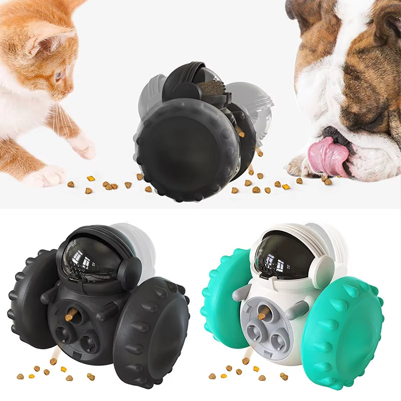 Tumbler treat toy: IQ training, slow feeding for all dogs and cats