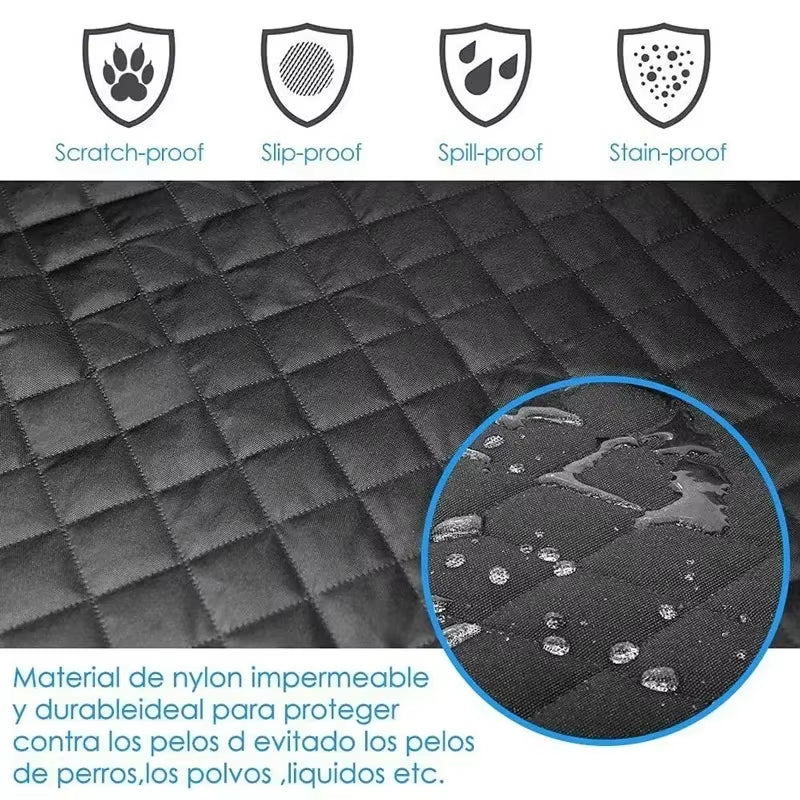 Waterproof Dog Car Seat Cover Trunk Case Dog Car Transporter Travel Mat Pad Dog Carriers Hammock for Small Medium Large Dogs